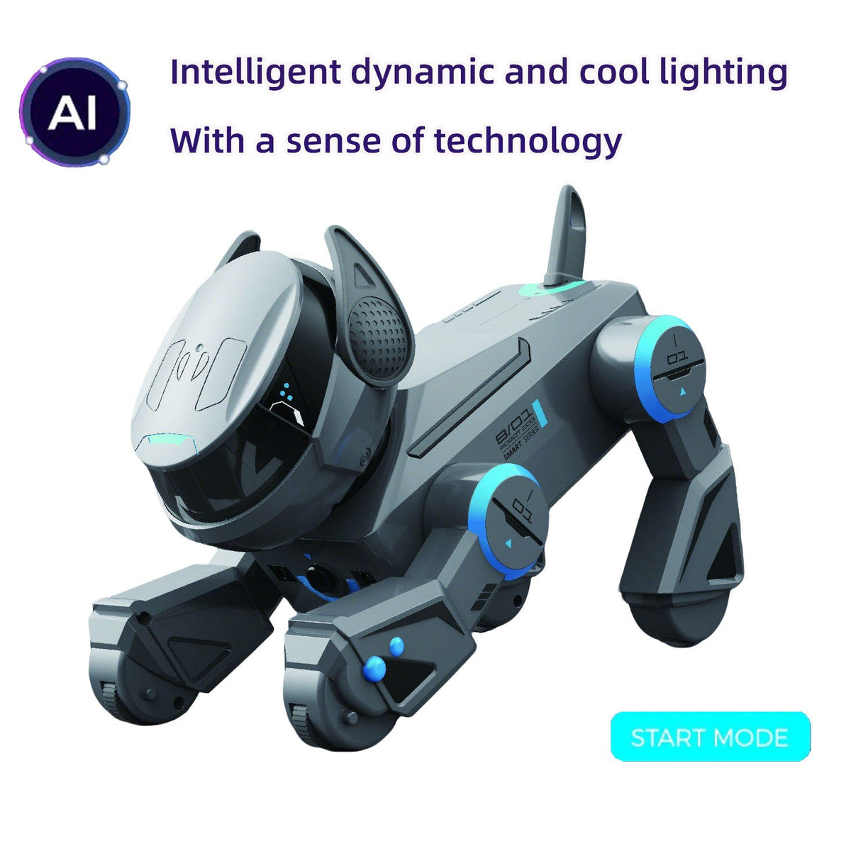 Remote Control Cyber Dog RC Toy