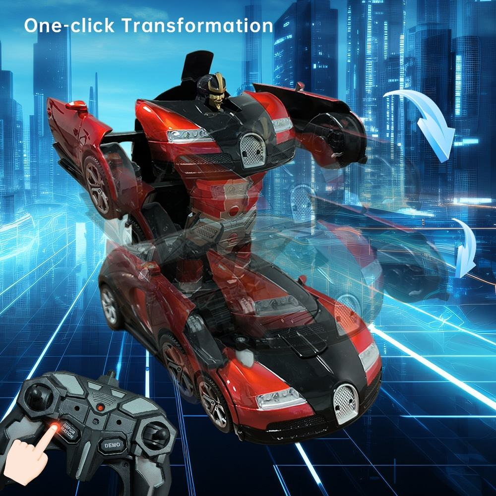 2 in 1 Remote control transformation car (Bugatti 1:18)
