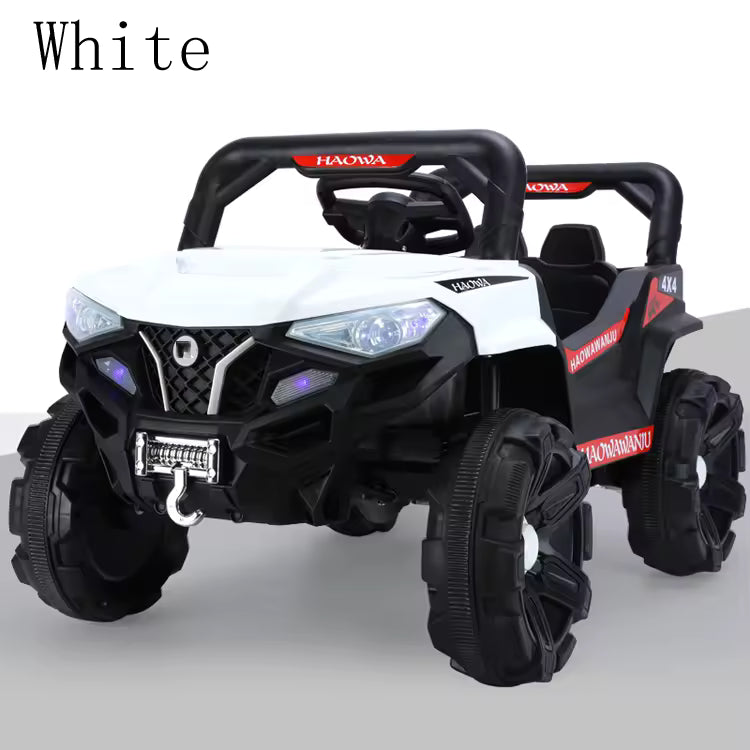 New Compact UTV Truck Ride on Car Dual drive, dual battery (6V4 battery x 2)