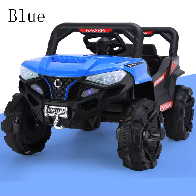 New Compact UTV Truck Ride on Car Dual drive, dual battery (6V4 battery x 2)