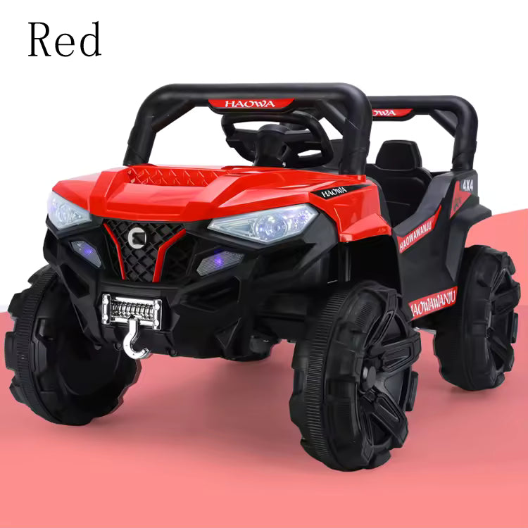 New Compact UTV Truck Ride on Car Dual drive, dual battery (6V4 battery x 2)