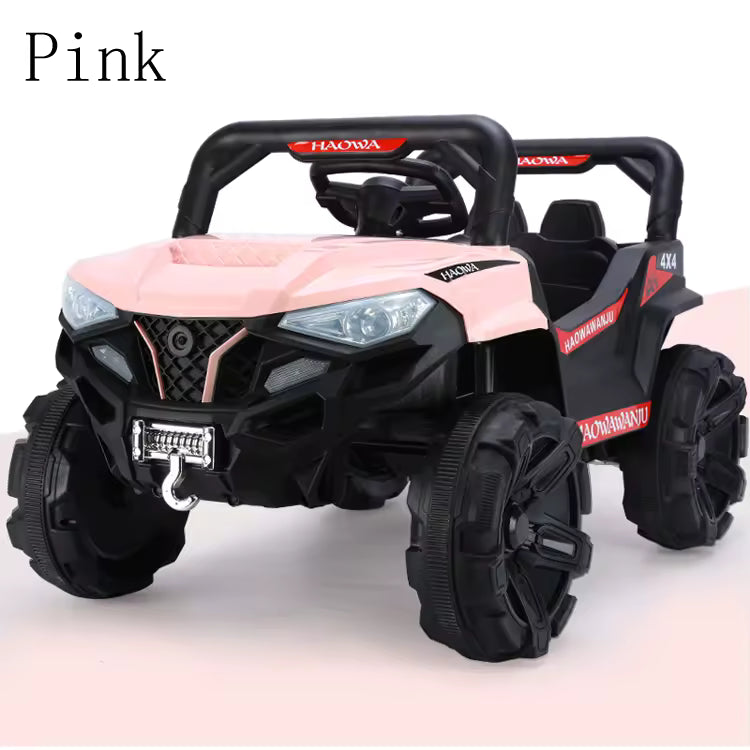 New Compact UTV Truck Ride on Car Dual drive, dual battery (6V4 battery x 2)