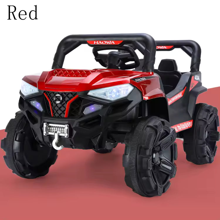 New Compact UTV Truck Ride on Car Dual drive, dual battery (6V4 battery x 2)