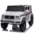 AMG Mercedes UTV Luxury Ride on Car 12V 4WD 380 4x4 Motor 7AH Battery 4 Shock absorption Bluetooth Leather Seats Birthday Gift 2 Seater