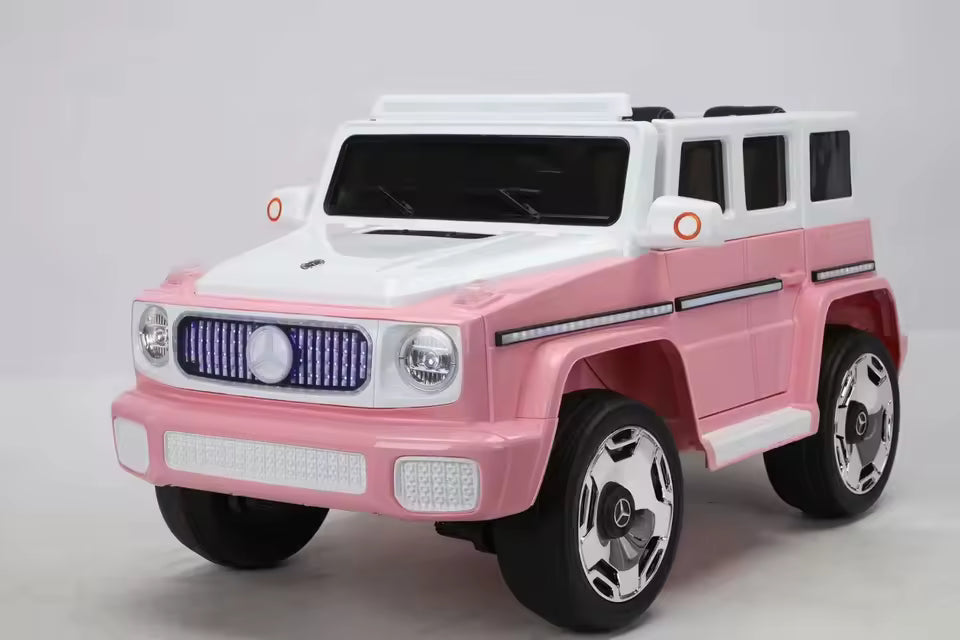 Mercedes EQ UTV with Fancy Lights Dual Drive Ride on Car 4x4