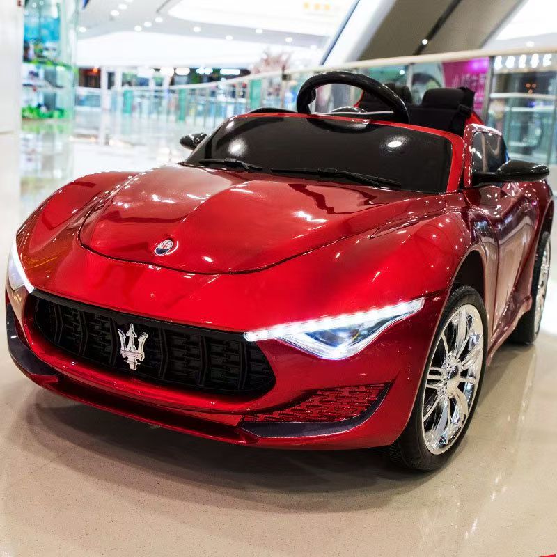 Maserati Ride On Car Luxury Car Four-wheel drive 12V7 battery Girls and Boys Birthday Christmas Gift