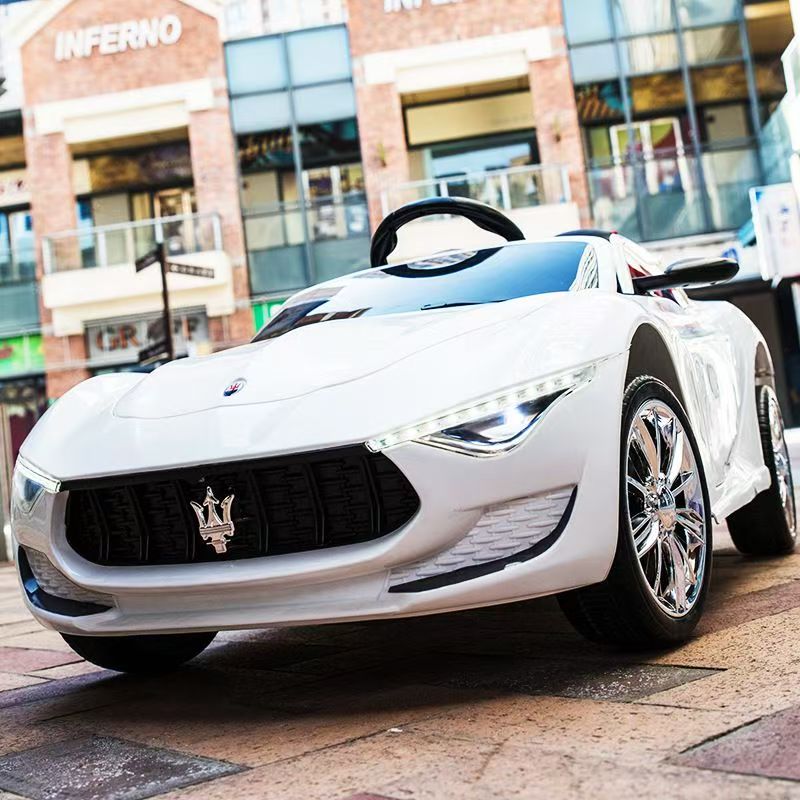 Maserati Ride On Car Luxury Car Four-wheel drive 12V7 battery Girls and Boys Birthday Christmas Gift