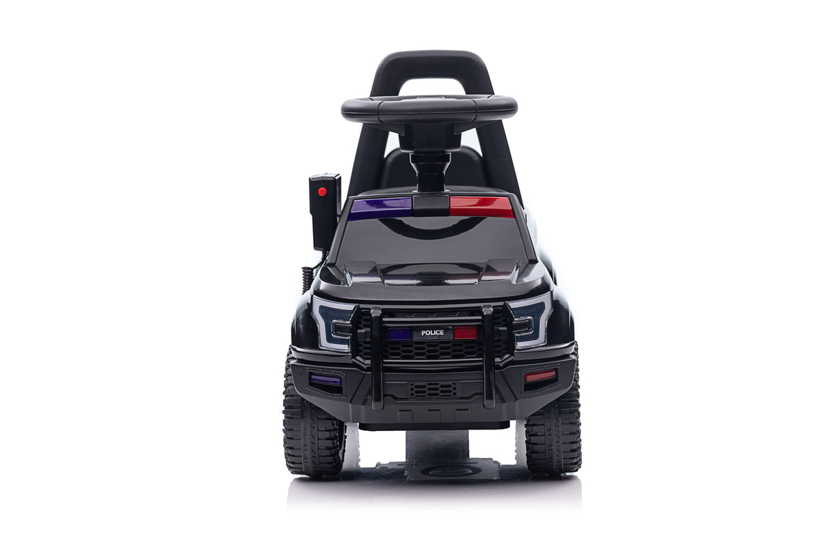Best Ride on Car 2 in 1 Kid Ride on Push Car Polizee kids car Stroller Sliding Ride on Car with Horn Music Light Function Secure Bar Ride on Toy for Boy Girl Toddlers 1-3 Years Old Blue