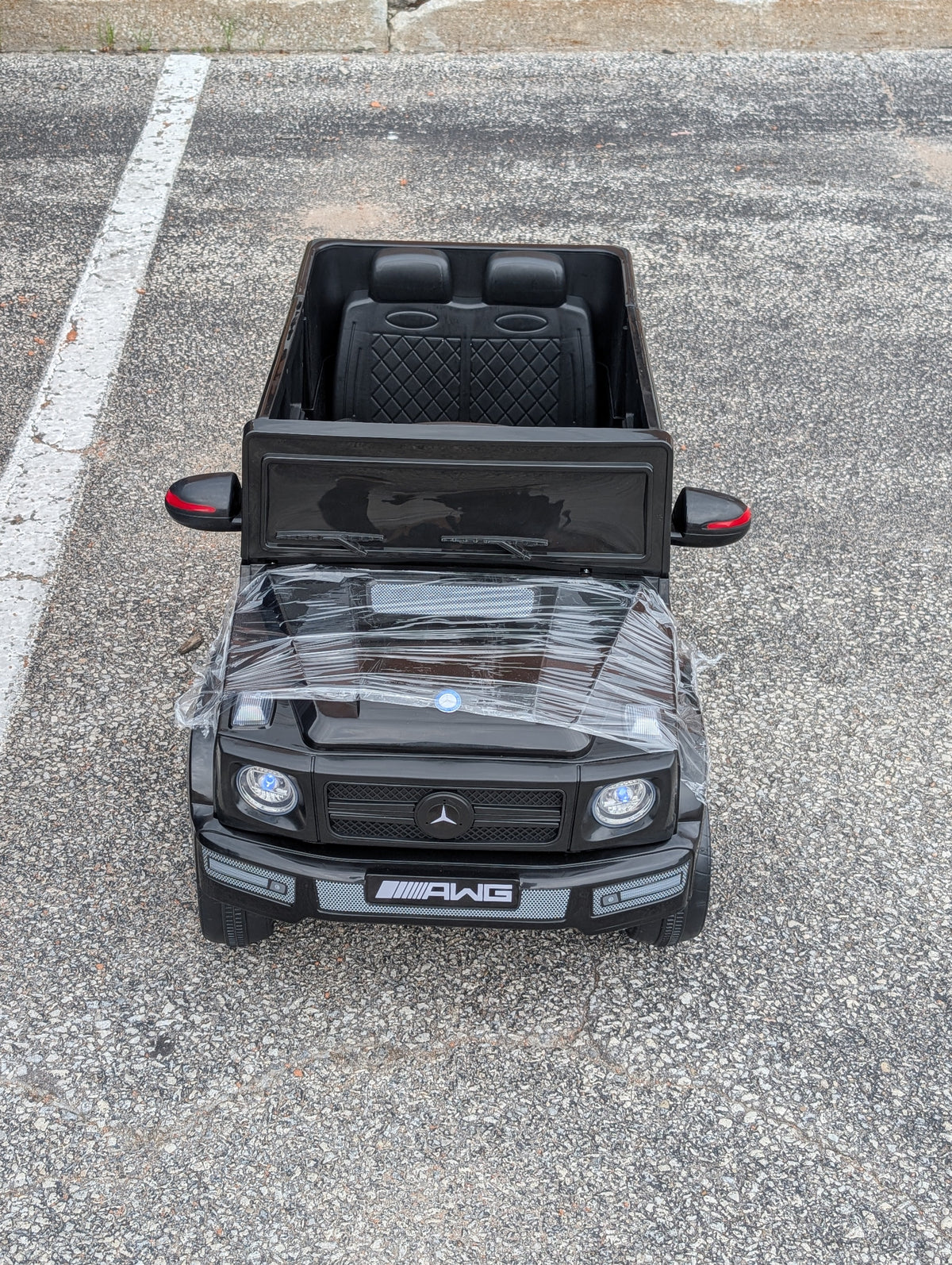 AMG Wagon Kids Ride on Car with Bluetooth Music