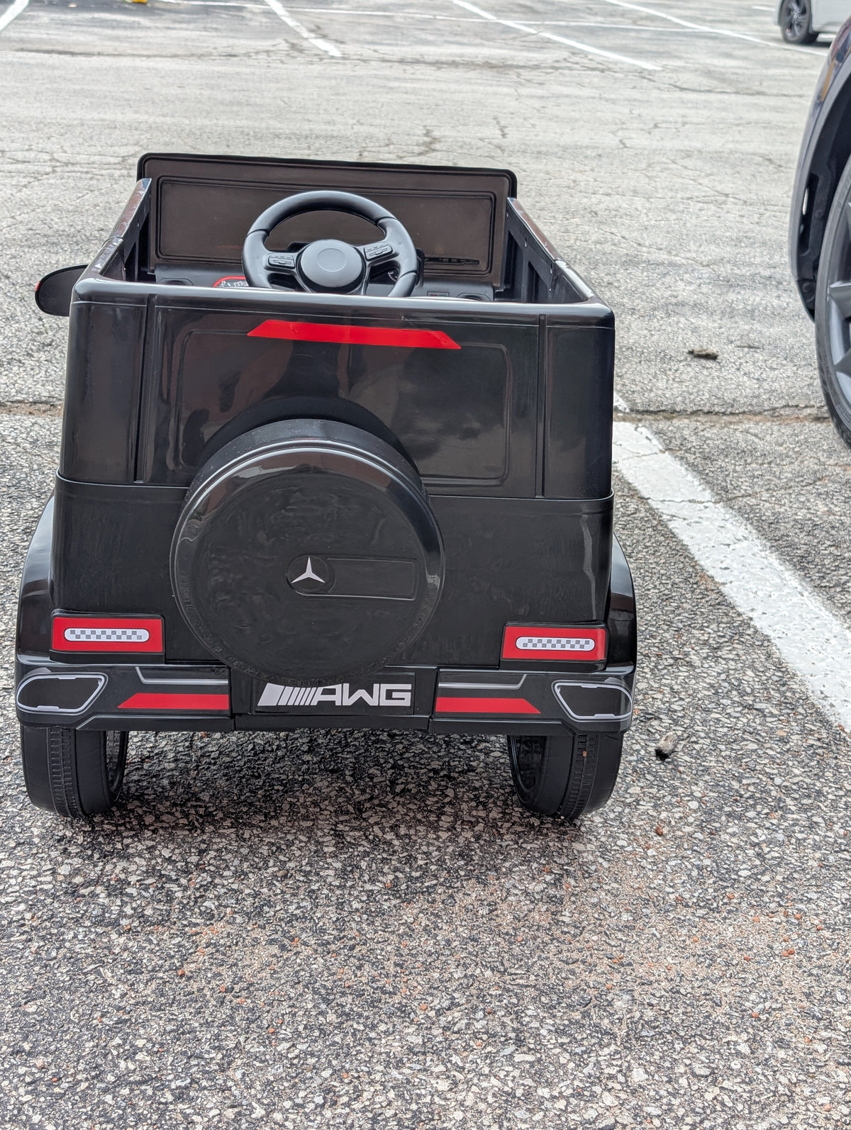 AMG Wagon Kids Ride on Car with Bluetooth Music