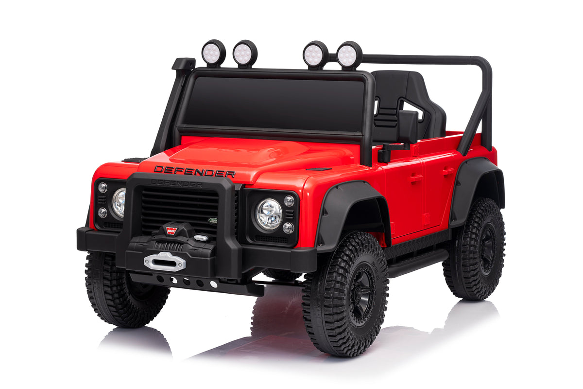 24 Volts Land Rover Defender 4.5 AH Licensed Ride on Car with 2.4G Remote Control 110 SVX Concept with Lights and Music