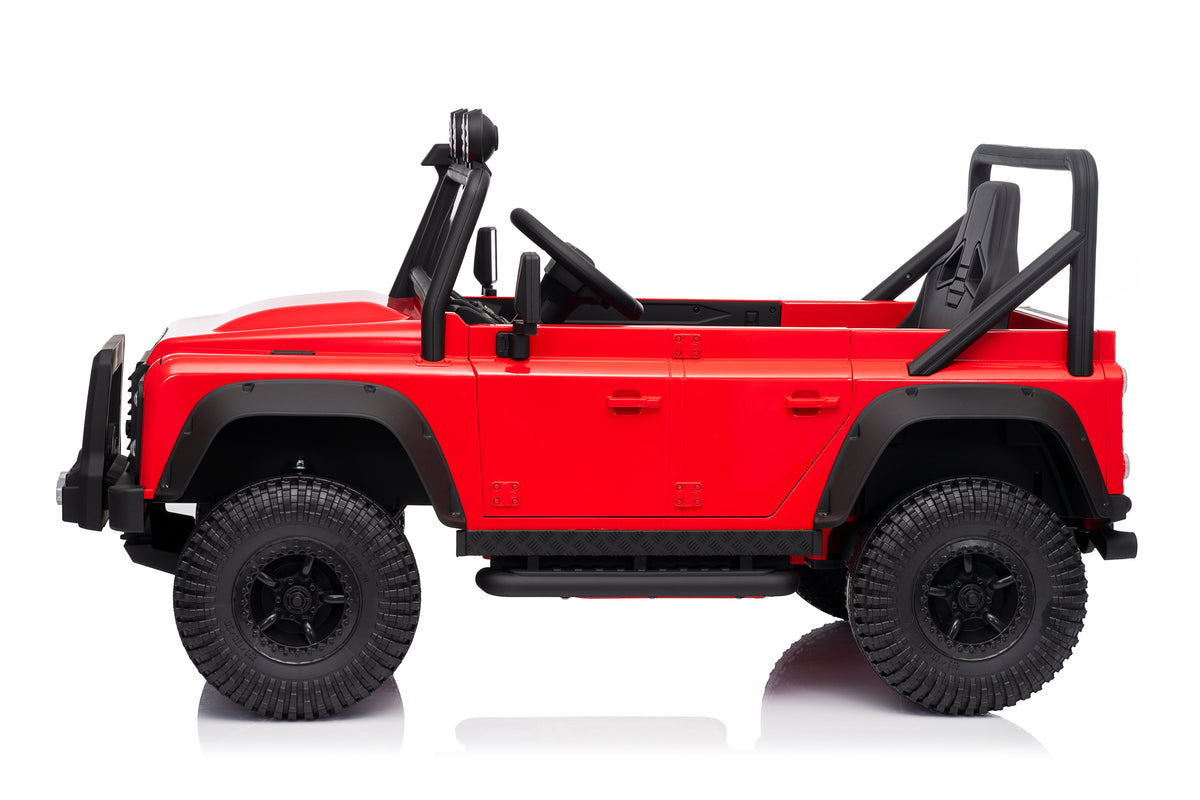 24 Volts Land Rover Defender 4.5 AH Licensed Ride on Car with 2.4G Remote Control 110 SVX Concept with Lights and Music