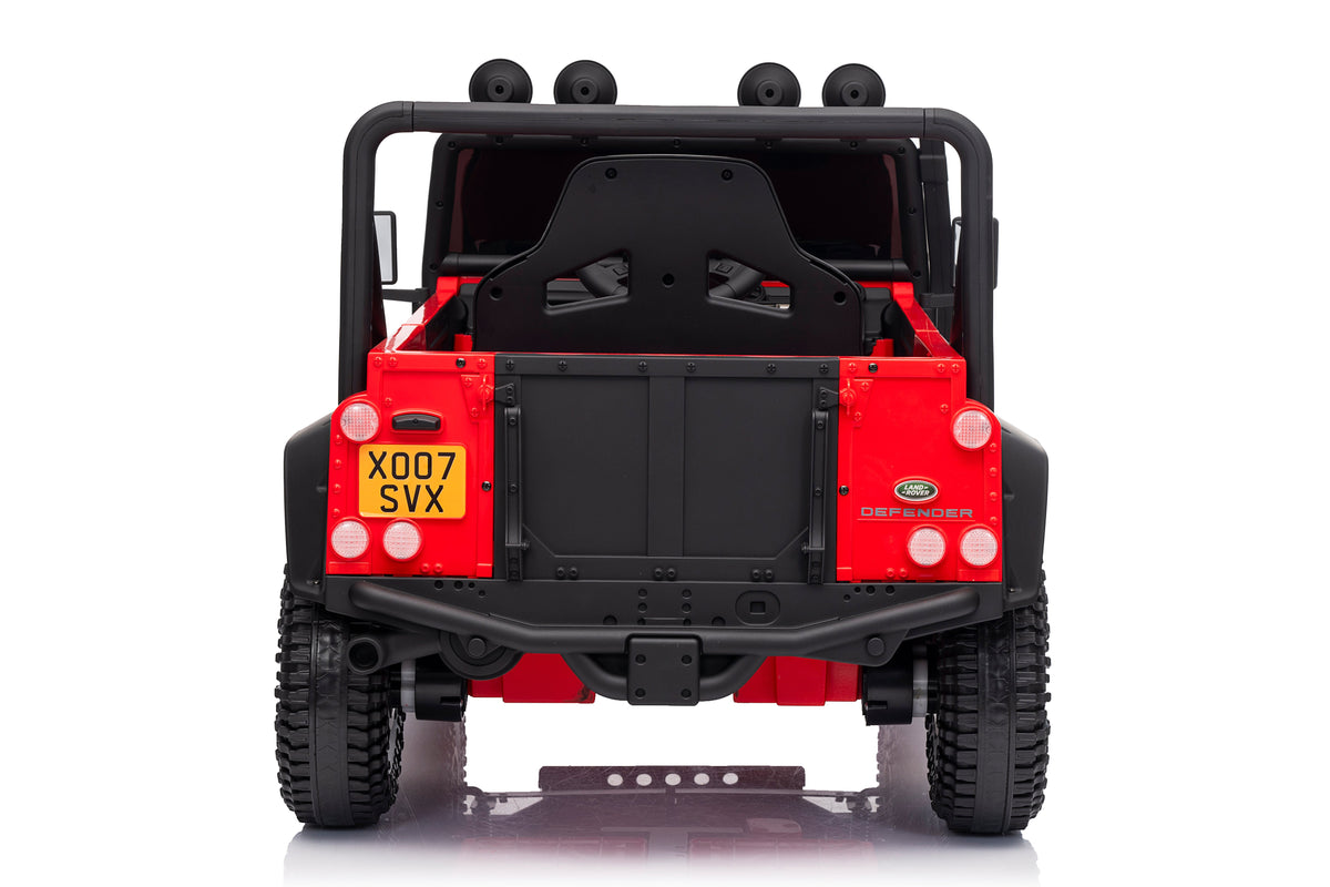 24 Volts Land Rover Defender 4.5 AH Licensed Ride on Car with 2.4G Remote Control 110 SVX Concept with Lights and Music