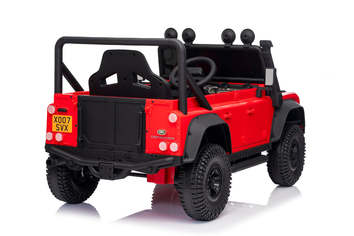 24 Volts Land Rover Defender 4.5 AH Licensed Ride on Car with 2.4G Remote Control 110 SVX Concept with Lights and Music