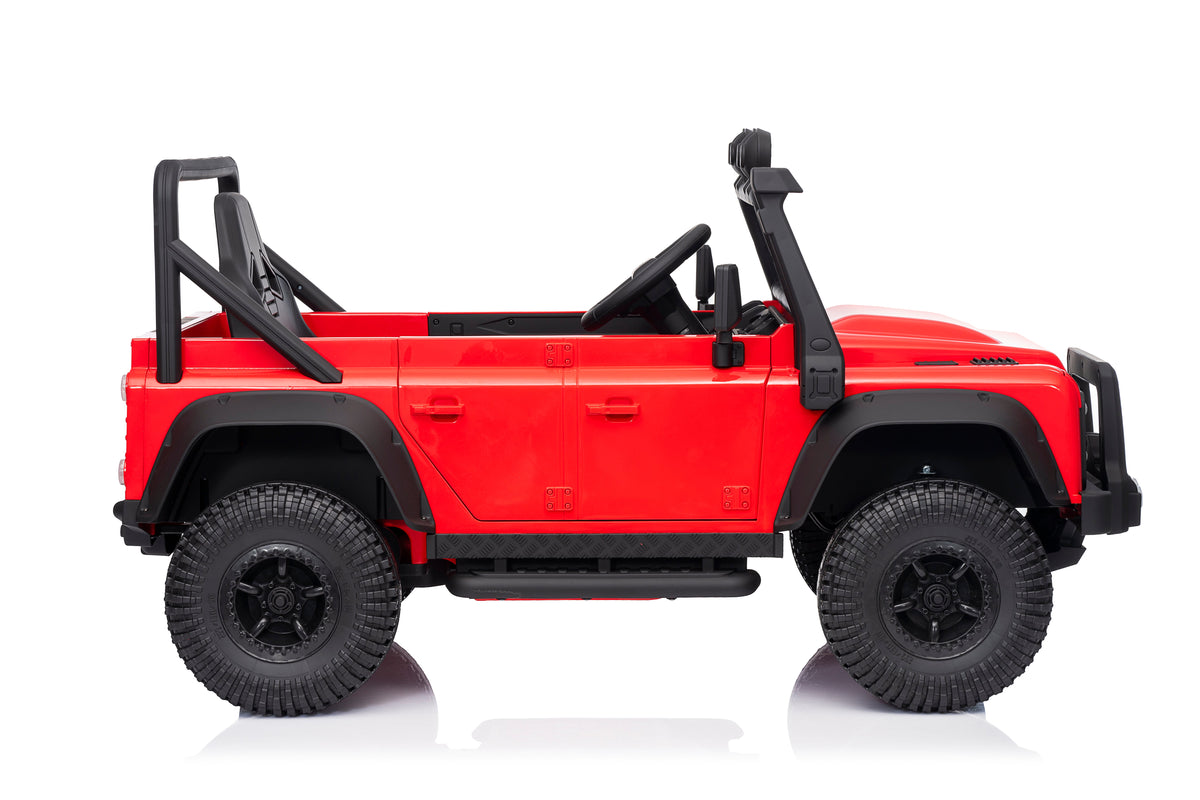 24 Volts Land Rover Defender 4.5 AH Licensed Ride on Car with 2.4G Remote Control 110 SVX Concept with Lights and Music