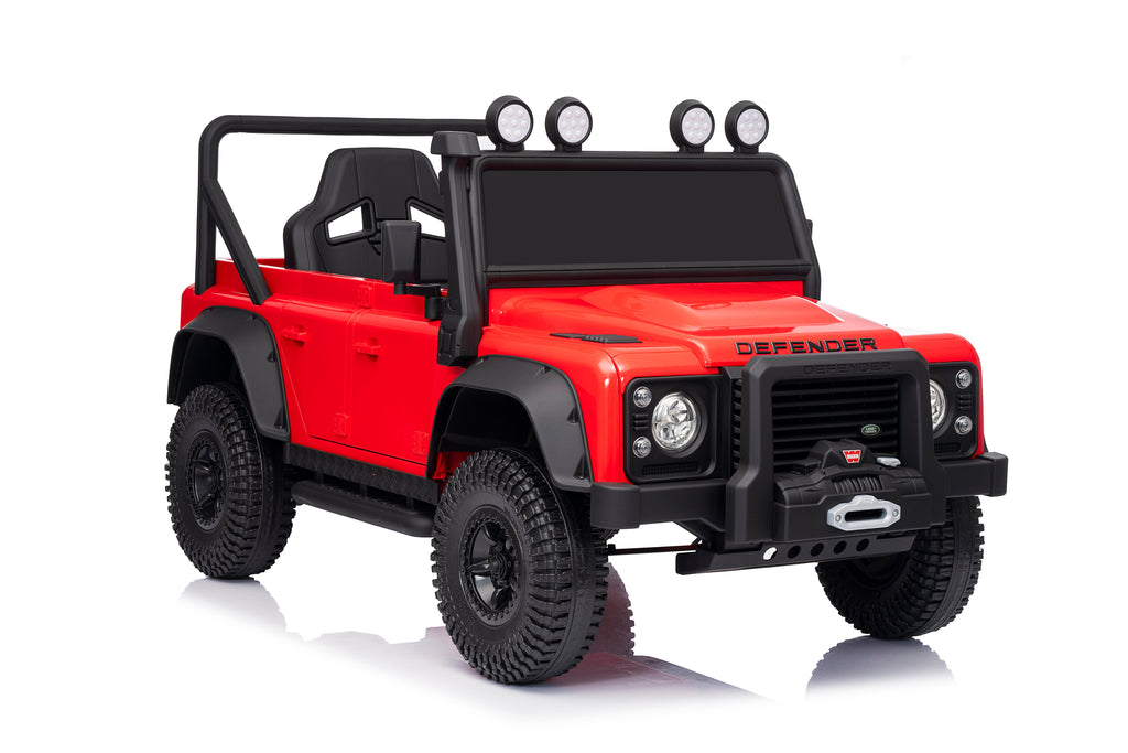 24 Volts Land Rover Defender 4.5 AH Licensed Ride on Car with 2.4G Remote Control 110 SVX Concept with Lights and Music