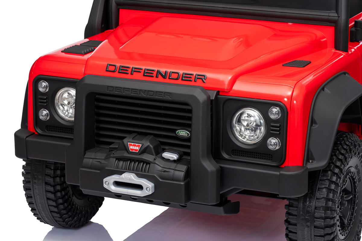 24 Volts Land Rover Defender 4.5 AH Licensed Ride on Car with 2.4G Remote Control 110 SVX Concept with Lights and Music