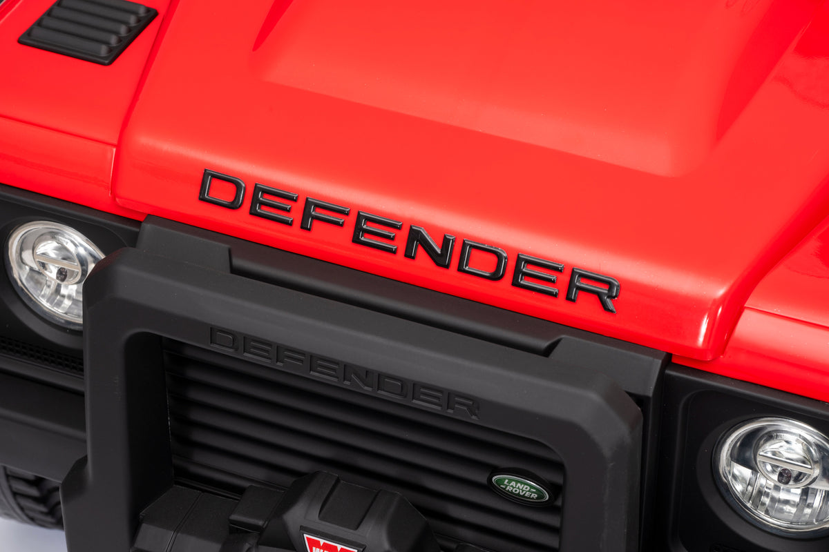 24 Volts Land Rover Defender 4.5 AH Licensed Ride on Car with 2.4G Remote Control 110 SVX Concept with Lights and Music