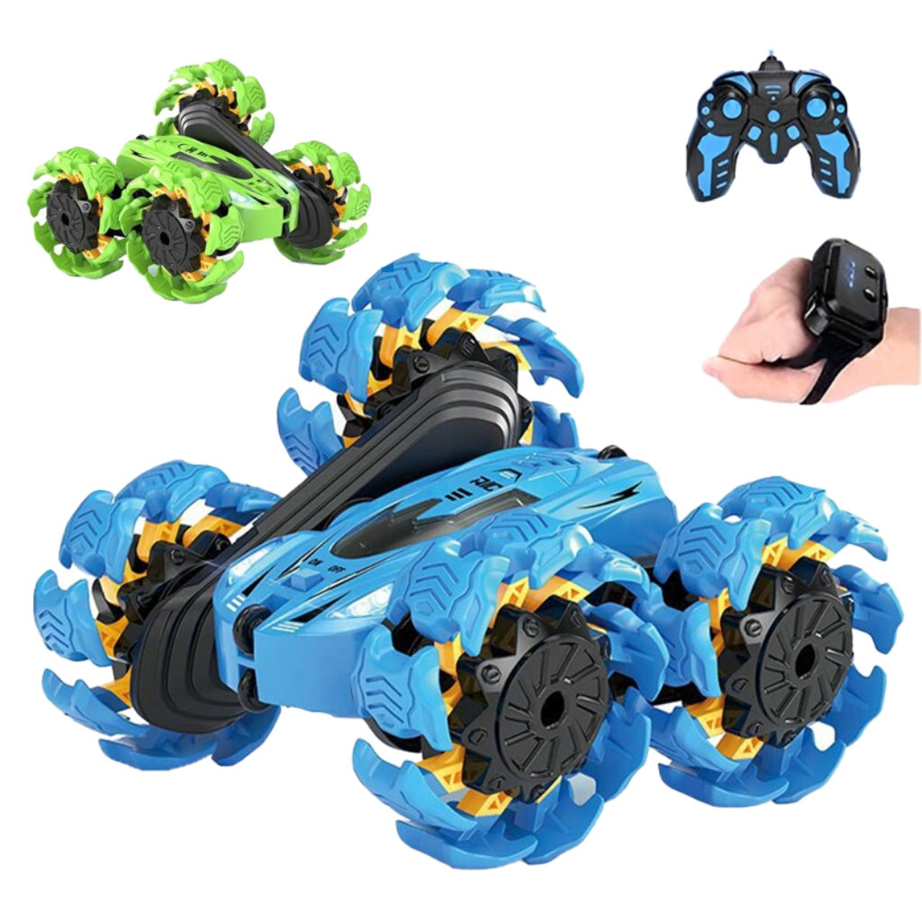 RC Stunt Car Double Side Roll (hand  remote control+gravity induction  watch)