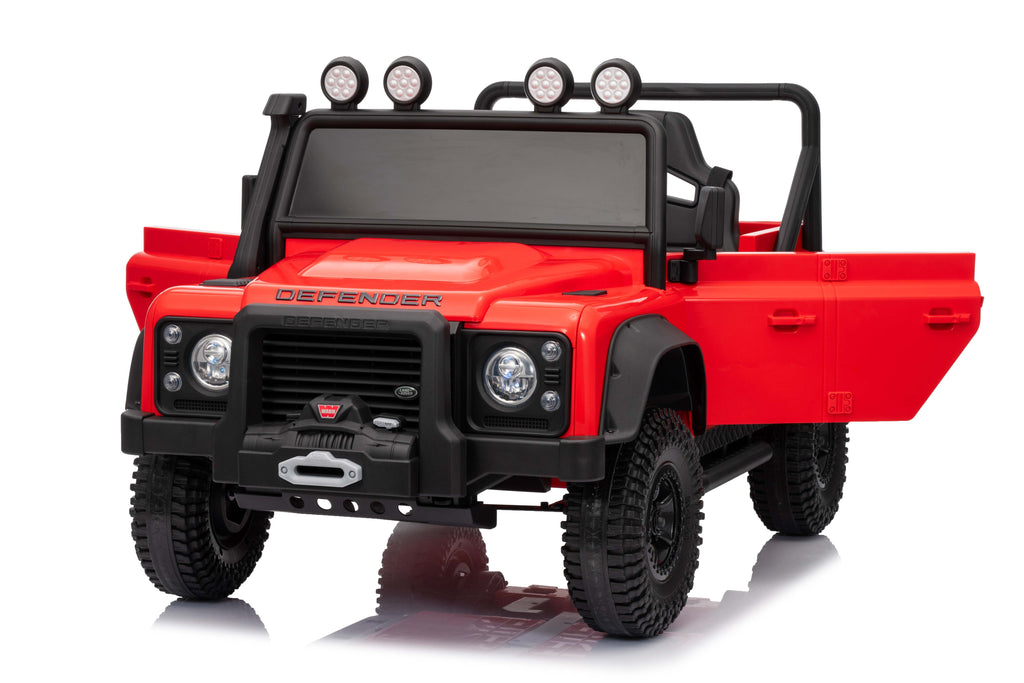 24 Volts Land Rover Defender 4.5 AH Licensed Ride on Car with 2.4G Remote Control 110 SVX Concept with Lights and Music