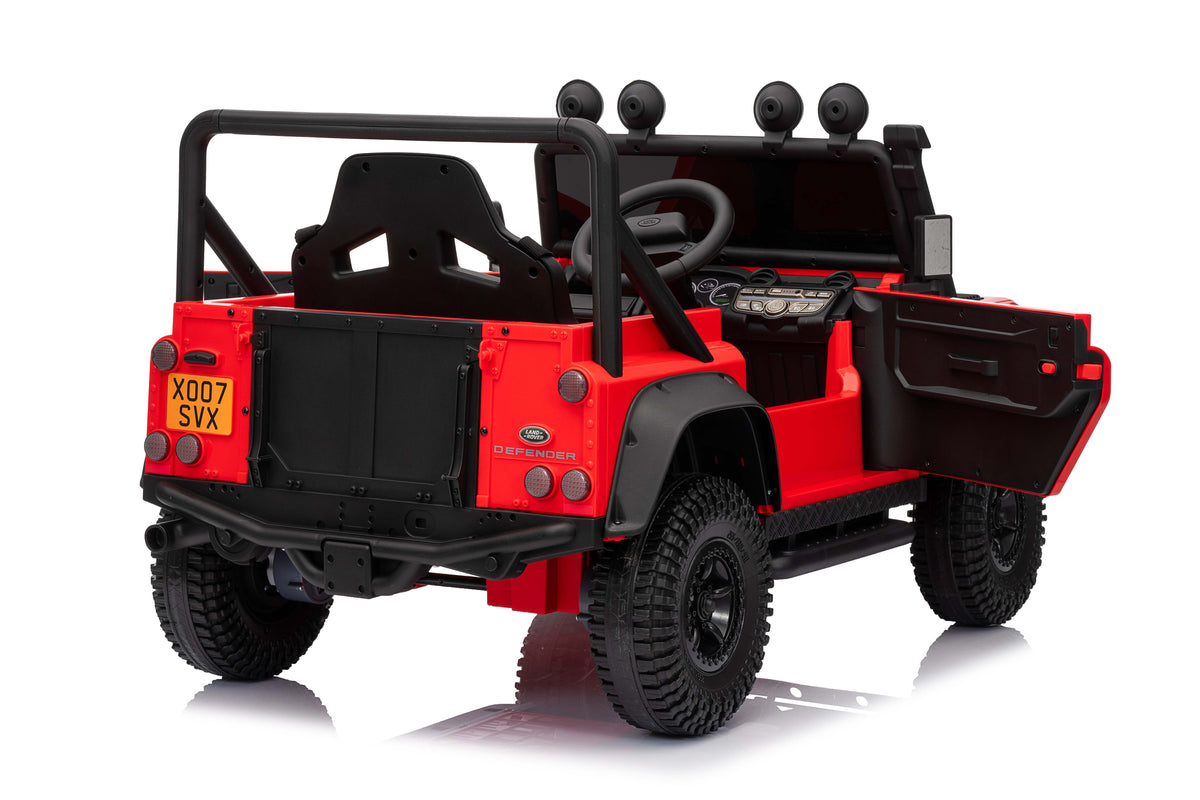 24 Volts Land Rover Defender 4.5 AH Licensed Ride on Car with 2.4G Remote Control 110 SVX Concept with Lights and Music