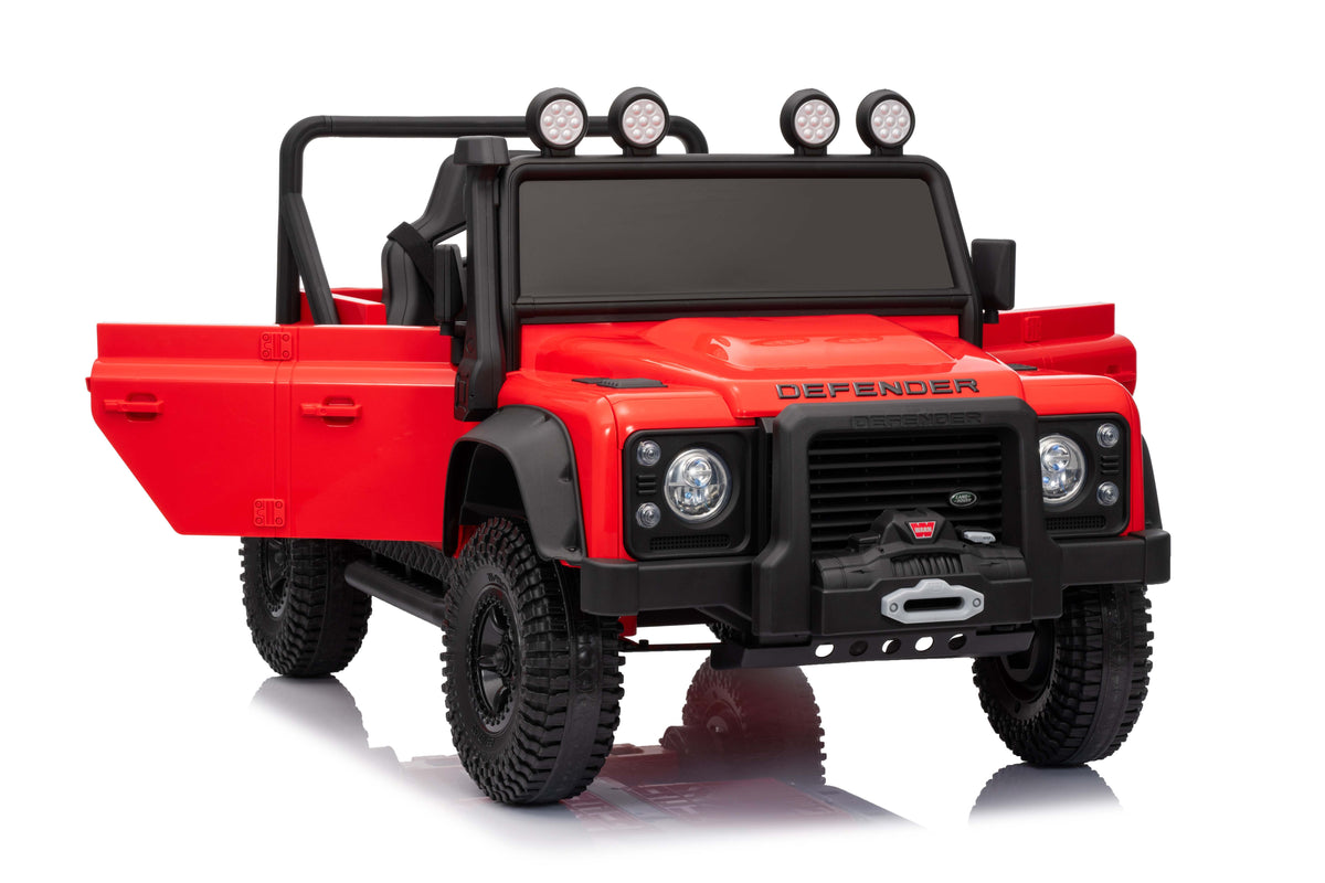 24 Volts Land Rover Defender 4.5 AH Licensed Ride on Car with 2.4G Remote Control 110 SVX Concept with Lights and Music