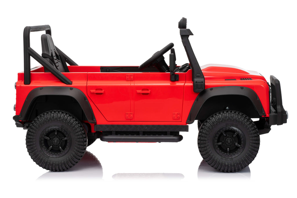 24 Volts Land Rover Defender 4.5 AH Licensed Ride on Car with 2.4G Remote Control 110 SVX Concept with Lights and Music